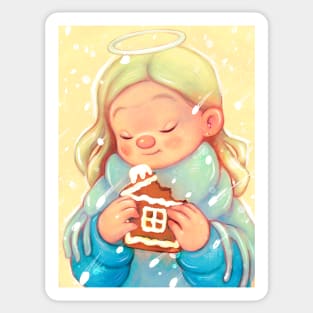 Gingerbread house Sticker